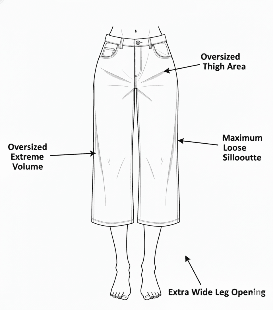 Capri fit illustration